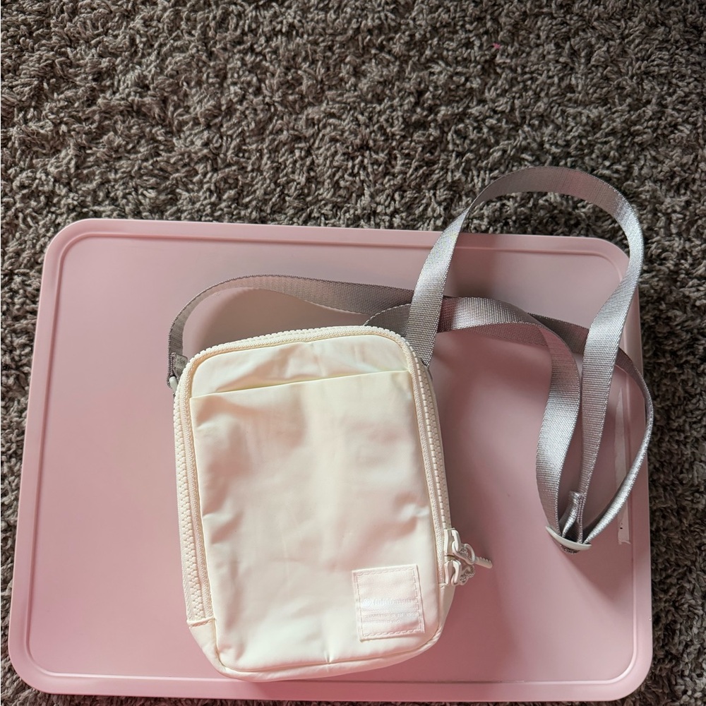 Stylish White Crossbody Bag
